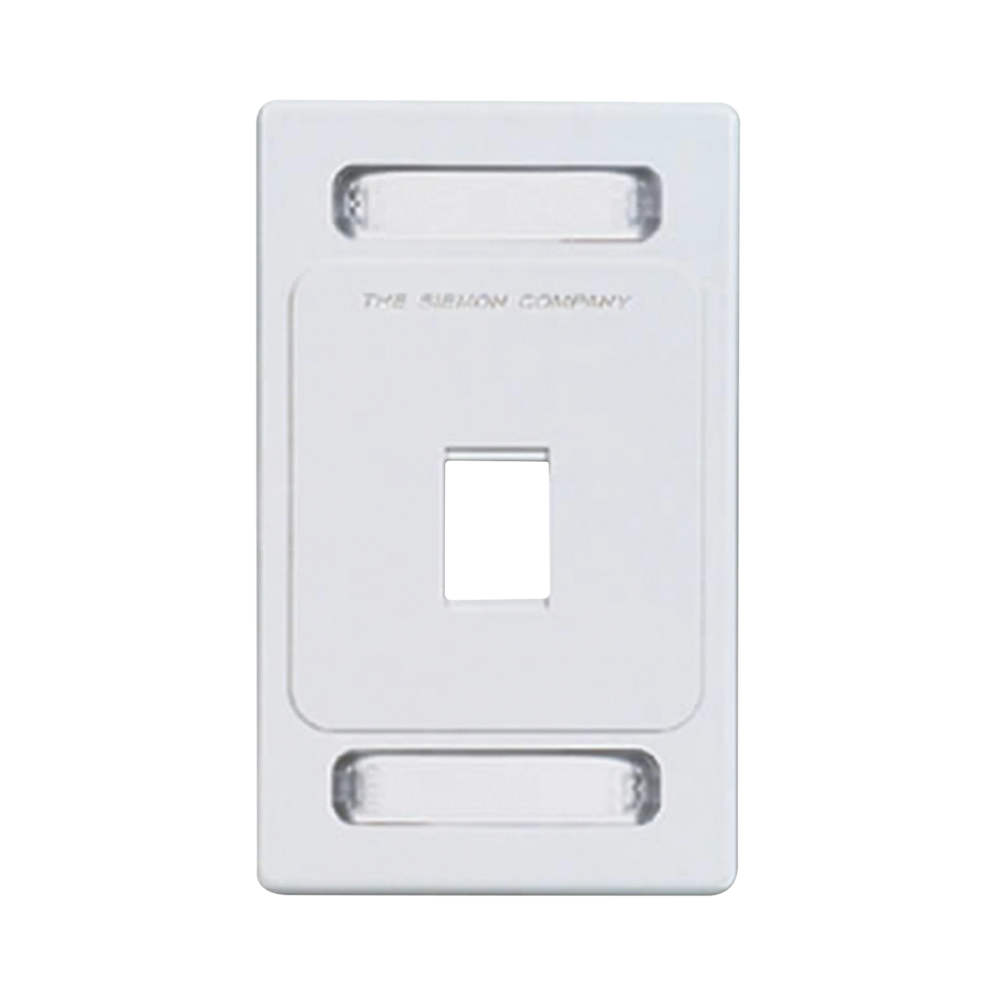 PLACA DE PARED KEYSTONE DE 1 SALIDA, COLOR BLANCO, PARA JACKS KEYSTONE Z-MAX Y MAX-Cableado de Cobre-SIEMON-Bsai Seguridad & Controles