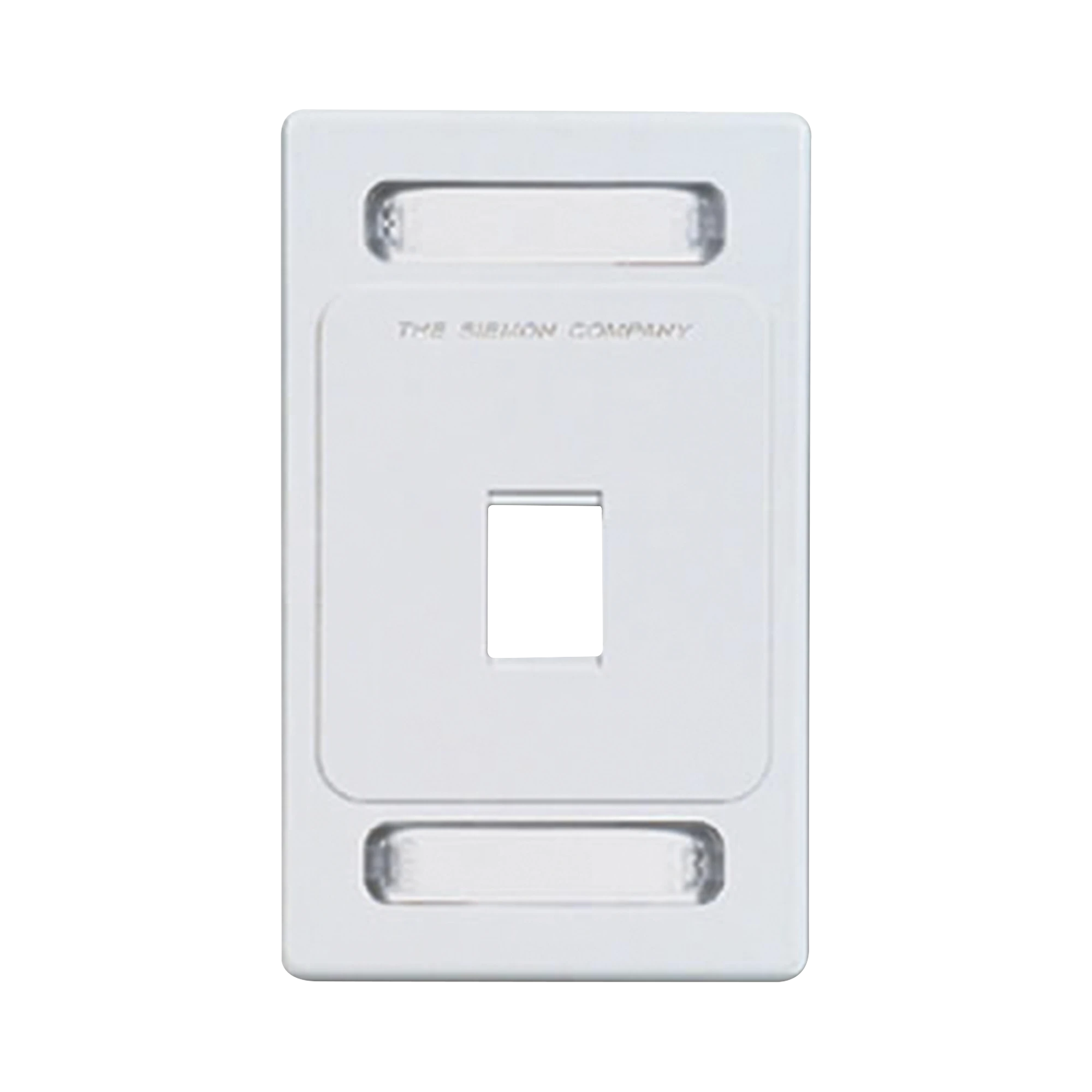 PLACA DE PARED KEYSTONE DE 1 SALIDA, COLOR BLANCO, PARA JACKS KEYSTONE Z-MAX Y MAX-Cableado de Cobre-SIEMON-Bsai Seguridad & Controles