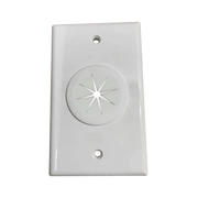 PLACA DE PARED, CON ORIFICIO Y GROMMET, IDEAL PARA PASAR CABLES-Cableado de Cobre-LINKEDPRO BY EPCOM-Bsai Seguridad & Controles