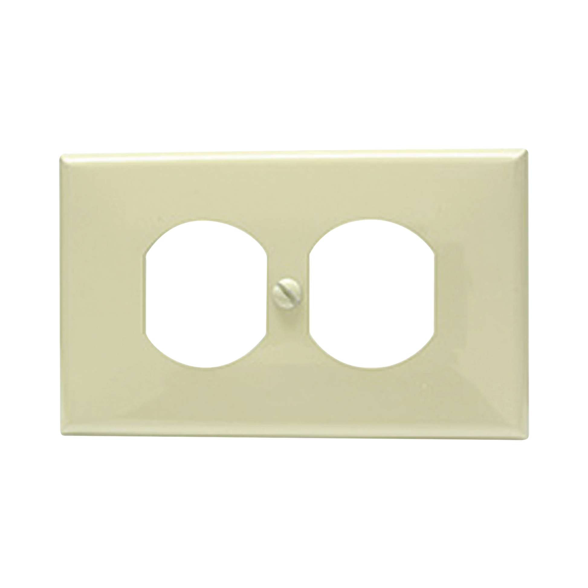 PLACA DE PLÁSTICO PARA CONTACTO DÚPLEX COLOR MARFIL.-Herramientas-SURTEK-Bsai Seguridad & Controles