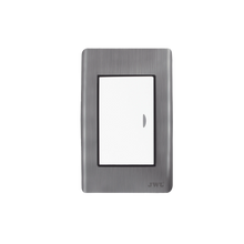 PLACA DE POLICARBONATO CON INTERRUPTOR SENCILLO 10 A/ 127 V CA ~ 60 HZ / CARCASA DE ACERO.-Iluminación-JWJ-Bsai Seguridad & Controles