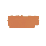 PLACA FINAL E INTERMEDIA; ESPESOR 0,8 MM; NARANJA-Accesorios-WAGO-Bsai Seguridad & Controles