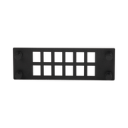PLACA PARA 12 ADAPTADORES DE FIBRA ÓPTICA, USO CON GABINETES FPONE3 Y FPONE4-Redes FTTH/PON-PANDUIT-Bsai Seguridad & Controles