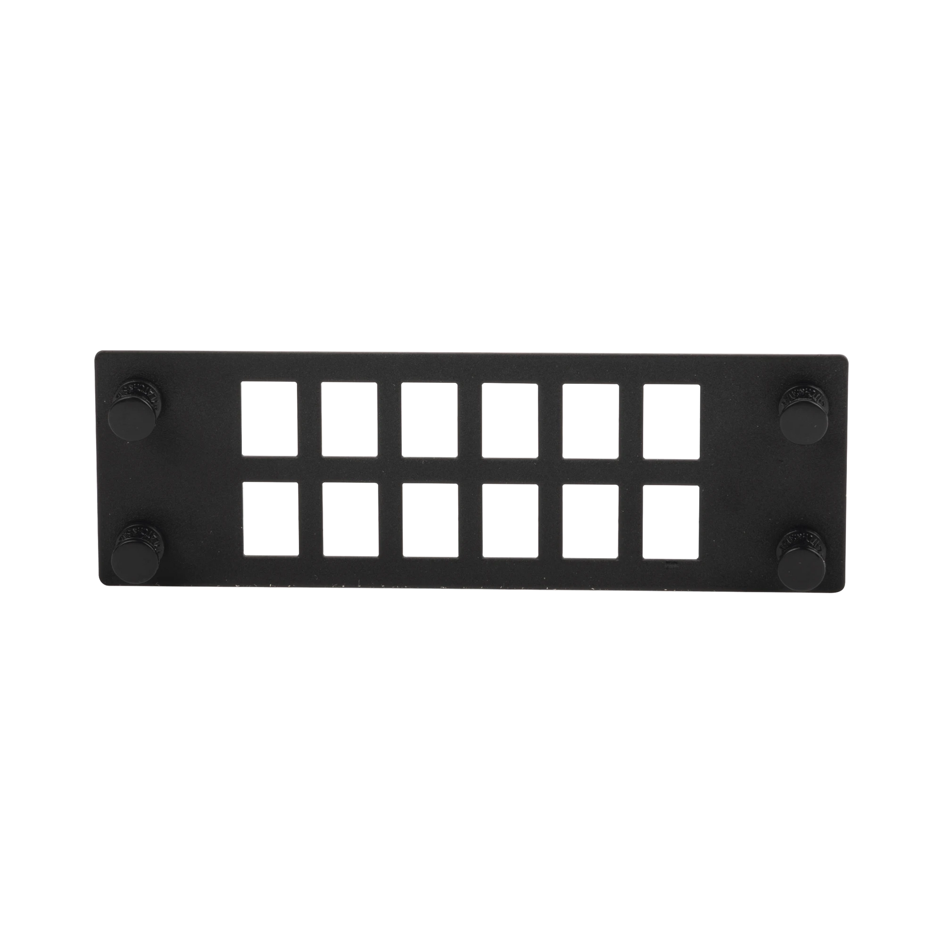 PLACA PARA 12 ADAPTADORES DE FIBRA ÓPTICA, USO CON GABINETES FPONE3 Y FPONE4-Redes FTTH/PON-PANDUIT-Bsai Seguridad & Controles
