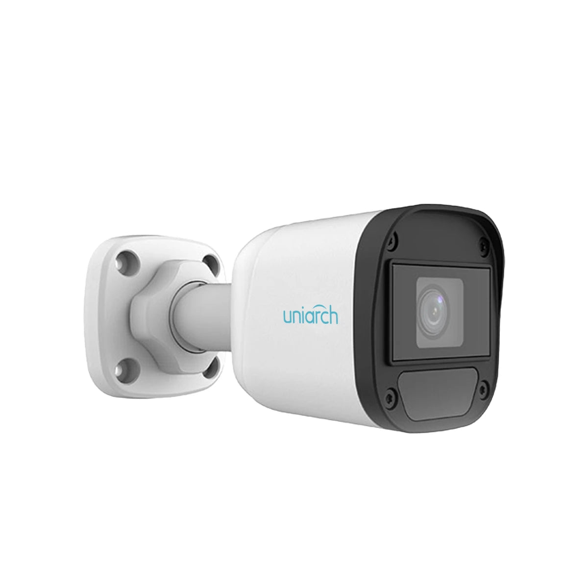 CAMARA ANALOGICA BULLET INTERIOR / EXTERIOR AHD/TVI/CVI/CVBS UNIARCH UAC-B115-F28 / 5MP / LENTE FIJO 2.8MM / 12VDC / IP67 / 20M IR / DWDR / PLASTICA-Cámaras HD-UNIARCH BY UNV-Bsai Seguridad & Controles