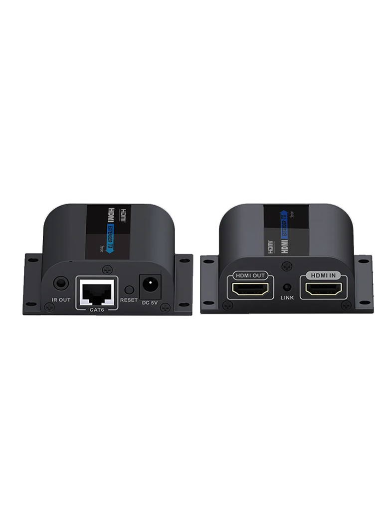 SAXXON LKV372PRO- KIT EXTENSOR DE VIDEO HDMI/ RESOLUCION 1080P/ CAT 6/ 6A COBRE / HASTA 50 METROS/ LOOP HDMI EN TRANSMISOR/ TRANSMISOR IR/ PLUG AND PLAY-Extensores 4k / HD-SAXXON-Bsai Seguridad & Controles