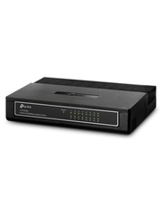 TP-LINK TL-SF1016D - SWITCH DE ESCRITORIO 16 PUERTOS/ PUERTOS RJ45 FAST ETHERNET/ DISEÑADO EN PLASTICO/ PLUG AND PLAY-Switches-TP-LINK-Bsai Seguridad & Controles