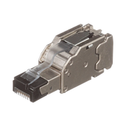 PLUG RJ45 BLINDADO, INSTALACIÓN RECTA, TERMINACIÓN EN CAMPO CERTIFICABLE, COMPATIBLE CON CAT5E, CAT6 Y CAT6A, COLOR PLATA-Cableado-PANDUIT-Bsai Seguridad & Controles