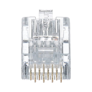 PLUG RJ45 CAT5E, PARA CABLE UTP DE CALIBRES 24-26 AWG, CHAPADO EN ORO DE 50 MICRAS, BOLSA DE 50 PIEZAS-Jacks / Plugs-PANDUIT-Bsai Seguridad & Controles