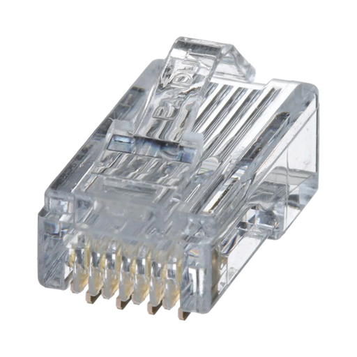 PLUG RJ45 CAT5E, PARA CABLE UTP DE CALIBRES 24-26 AWG, CHAPADO EN ORO DE 50 MICRAS, PAQUETE DE 100 PIEZAS-Cableado-PANDUIT-MP588-C-Bsai Seguridad & Controles