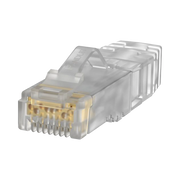 PLUG RJ45 CAT6A, PARA CABLE UTP DE CALIBRE 26 AWG, CHAPADO EN ORO DE 50 MICRAS, PAQUETE DE 100 PIEZAS-Cableado-PANDUIT-Bsai Seguridad & Controles