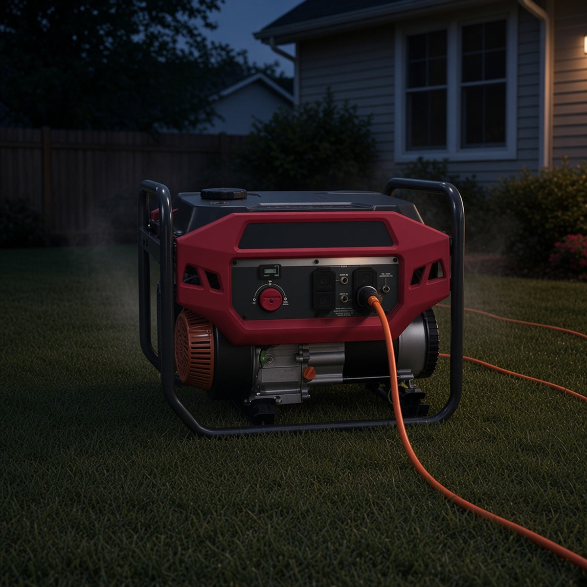 GENERADOR INVERSOR PORTÁTIL / 3 KW NOMINAL / 3.8 KW ARRANQUE / 120 V / 60 HZ / TANQUE 18.9 L / 21 H AUTONOMÍA AL 25% / ARRANQUE EN FRÍO / 43.5 KG [PM3800] instalado