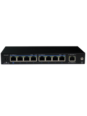 UTEPO UTP3SW08TP120 - SWITCH POE / NO ADMINISTRABLE / 8 PUERTOS POE FAST ETHERNET / 1 PUERTO FAST ETHERNET / 802.3AF&AT / MODO CCTV / POE 120 WATTS-Switches POE-UTEPO-Bsai Seguridad & Controles