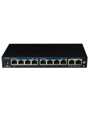 UTEPO UTP3SW08TP120A1 - SWITCH POE / NO ADMINISTRABLE / 8 PUERTOS POE FAST ETHERNET / 2 PUERTOS GIGABIT RJ45 / 802.3AF&AT / MODO CCTV / POE 120 WATTS-Switches POE-UTEPO-Bsai Seguridad & Controles