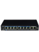 UTEPO UTP3SW08TP120A1 - SWITCH POE / NO ADMINISTRABLE / 8 PUERTOS POE FAST ETHERNET / 2 PUERTOS GIGABIT RJ45 / 802.3AF&AT / MODO CCTV / POE 120 WATTS-Switches POE-UTEPO-UGC182008-Bsai Seguridad & Controles