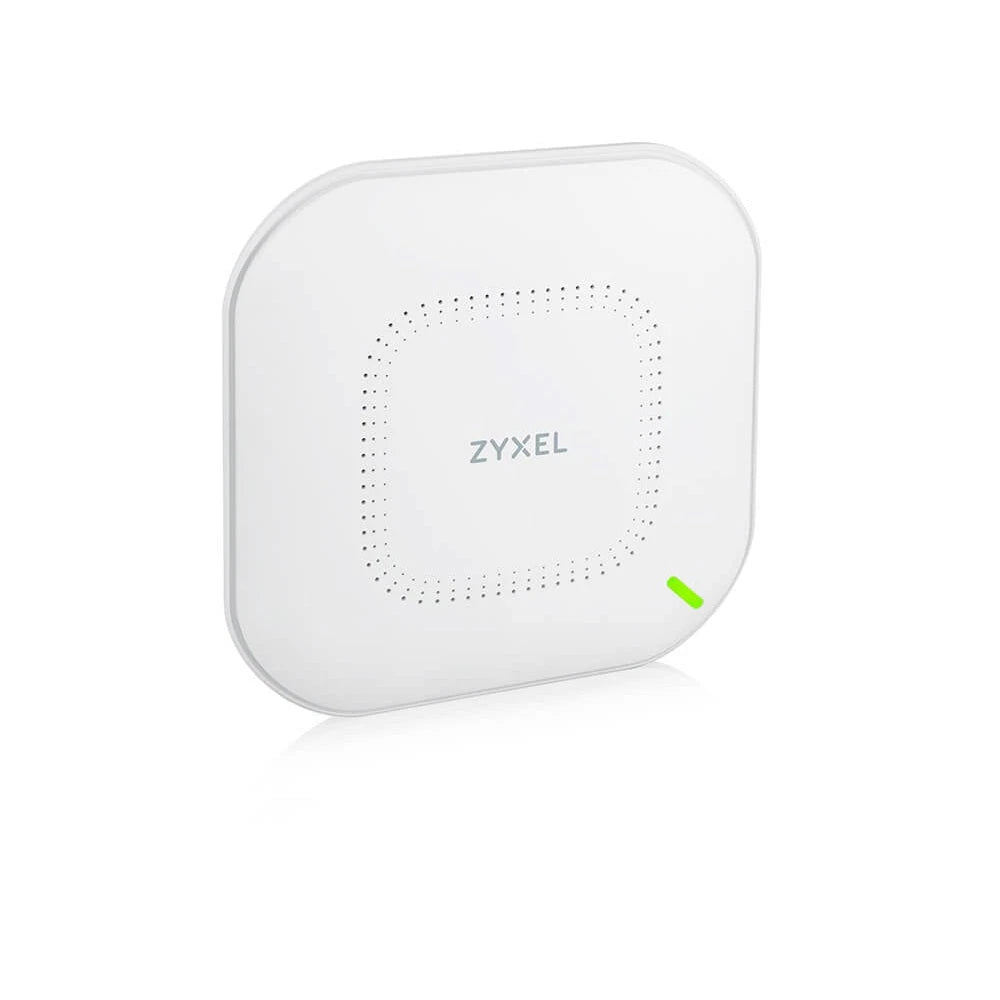 ACCESS POINT ZYXEL NWA210AX INTERIOR 1 PUERTO LAN RJ45 10/100/1000 MBPS 1 PUERTO LAN 10/100/1000/2500 MBPS MU-MIMO 4X4 + 2X2 2.4GHZ 575MBPS 5GHZ 2400MBPS WIFI 6 802.11AX ADMINISTRABLE CON NEBULA ALIMENTACIÓN 12VCD 2A/POE AT (INYECTOR POE NO INCLUIDO)-Ruteadores y APS-ZYXEL-Bsai Seguridad & Controles