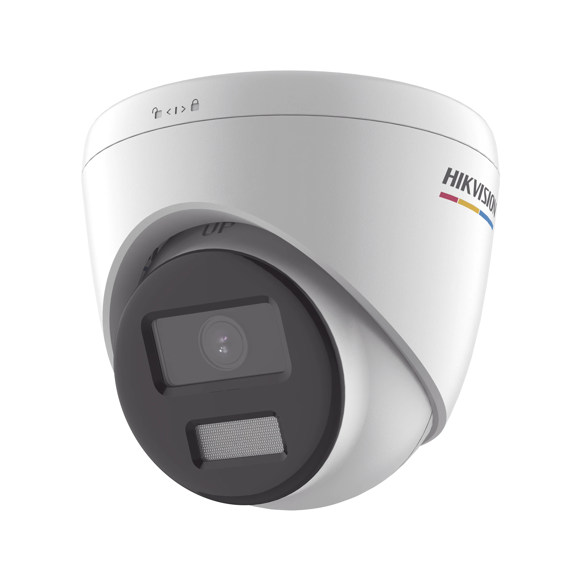 TURRET IP 4 MEGAPIXEL / ACUSENSE LITE (DETECCIÓN DE HUMANOS) / LENTE 2.8 MM / LUZ BLANCA 30 MTS / EXTERIOR IP67 / MICRÓFONO INTEGRADO / MICRO SD / WDR 120 DB / POE-Cámaras IP-HIKVISION-Bsai Seguridad & Controles