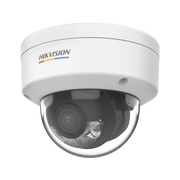 DOMO IP 4 MEGAPIXEL / ACUSENSE LITE (DETECCIÓN DE HUMANOS) / LENTE 2.8 MM / LUZ BLANCA 30 MTS / EXTERIOR IP67 / IK08 / MICRÓFONO INTEGRADO / MICRO SD / WDR 120 DB / POE-Cámaras IP-HIKVISION-Bsai Seguridad & Controles