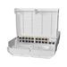 (NETPOWER 16P) SWITCH ADMINISTRABLE SISTEMA OPERATIVO DUAL, 16 PUERTOS C/POE, 2 PUERTOS 10G SFP+ PARA EXTERIOR-Networking-MIKROTIK-CRS318-16P-2S+OUT-Bsai Seguridad & Controles