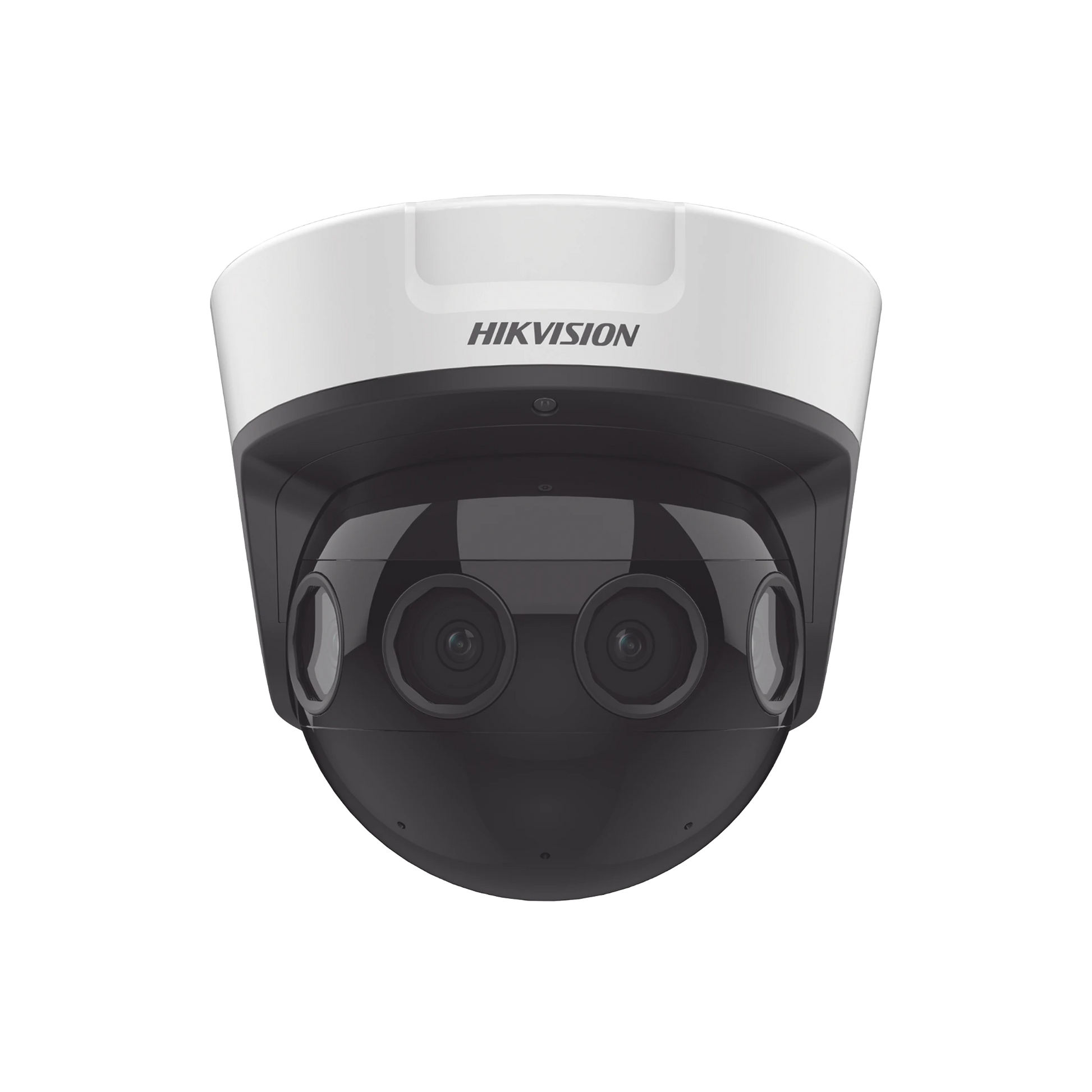 PANOVU SERIES / VISTA PANORÁMICA 180° / 8 MEGAPIXEL EN TOTAL / 4 LENTES 2.8 MM (2 MEGAPIXEL) / 20 MTS IR EXIR / EXTERIOR IP67 / IK10 / 12 VCC / POE+-Cámaras IP-HIKVISION-Bsai Seguridad & Controles