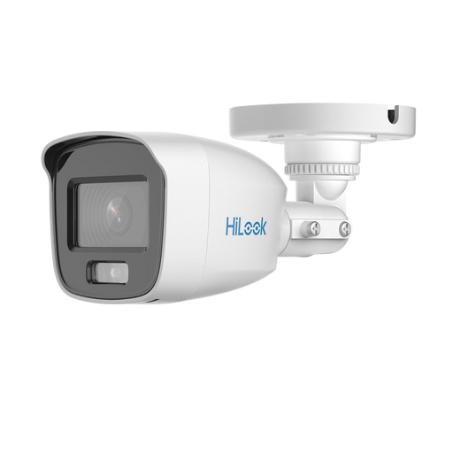 BALA TURBOHD 1080P / IMAGEN A COLOR 24/7 / LENTE 2.8 MM / COLORVU LITE / LUZ BLANCA 20 MTS / IP66 / POLICARBONATO-Cámaras-HiLook by HIKVISION-THC-B129-P-Bsai Seguridad & Controles