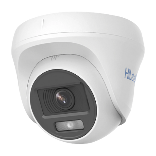 AUDIO POR COAXITRON / TURRET TURBOHD 1080P / IMAGEN A COLOR 24/7 / LENTE 2.8 MM / COLORVU LITE / LUZ BLANCA 20 MTS / IP66 / POLICARBONATO-Cámaras-HiLook by HIKVISION-THC-T129-PS-Bsai Seguridad & Controles