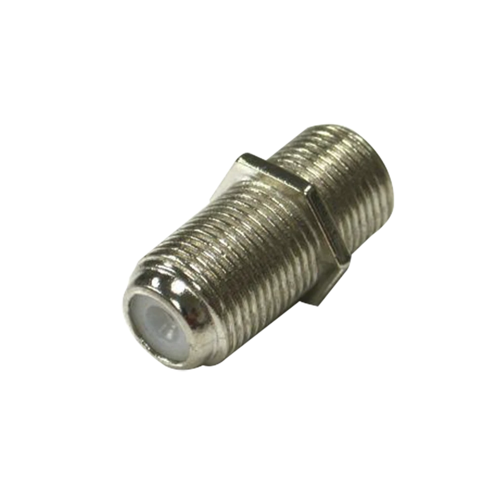 ADAPTADOR BARRIL PARA 75 OHM, DE CONECTOR F HEMBRA A F HEMBRA, NIQUEL / ESTAÑO / POLIETILENO.-Accesorios Videovigilancia-RF INDUSTRIES,LTD-Bsai Seguridad & Controles