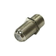 ADAPTADOR BARRIL PARA 75 OHM, DE CONECTOR F HEMBRA A F HEMBRA, NIQUEL / ESTAÑO / POLIETILENO.-Accesorios Videovigilancia-RF INDUSTRIES,LTD-Bsai Seguridad & Controles