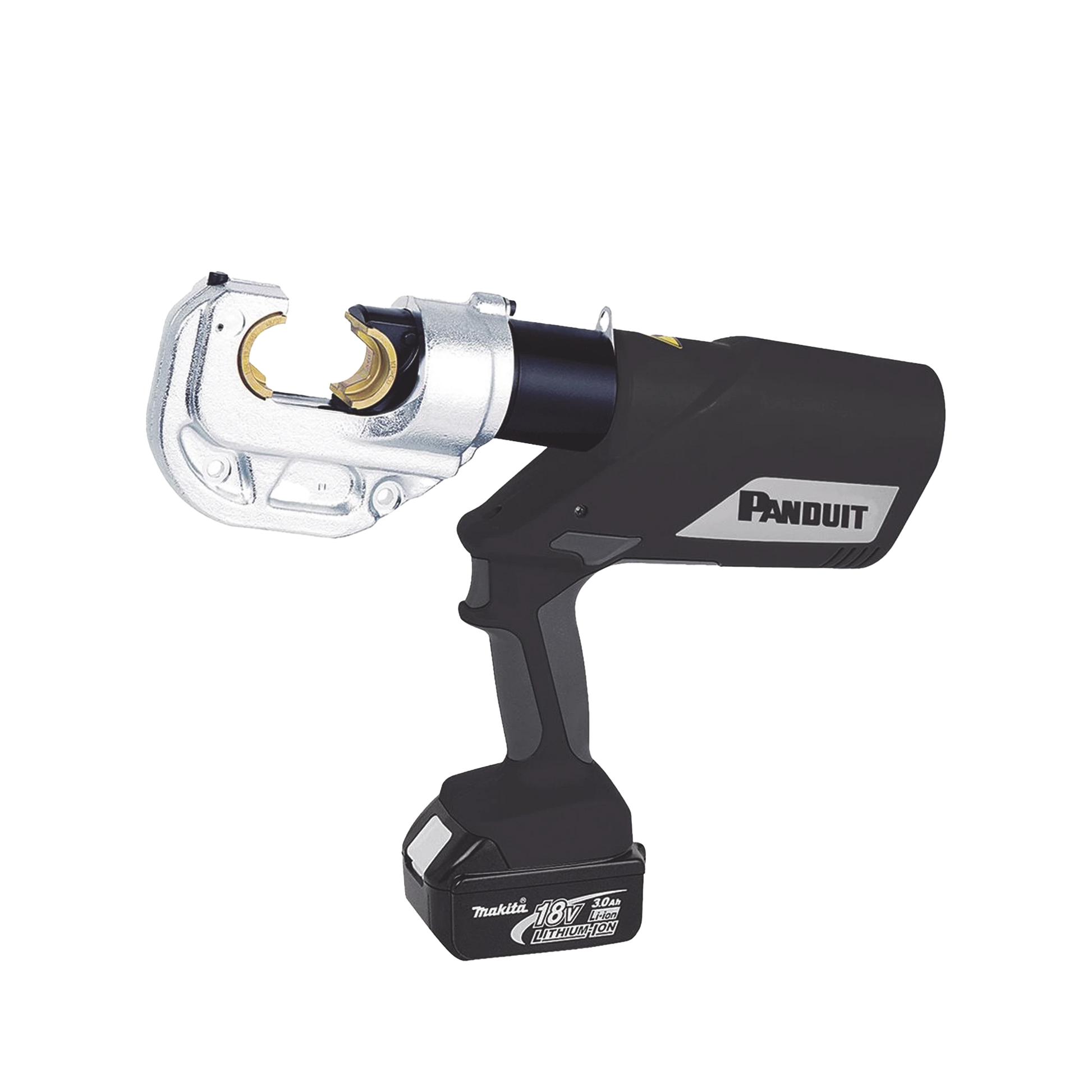 PONCHADORA (CRIMPADORA) HIDRÁULICA DE 12 TONELADAS, OPERA A BATERÍA. CON ESTUCHE-Ferreteria-PANDUIT-Bsai Seguridad & Controles