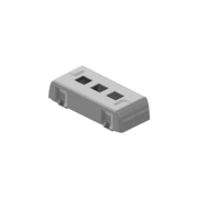 PORTA EQUIPAMIENTO LINEA X KEYSTONE PARA CANALETA DX10000.00-Canalización-THORSMAN-Bsai Seguridad & Controles