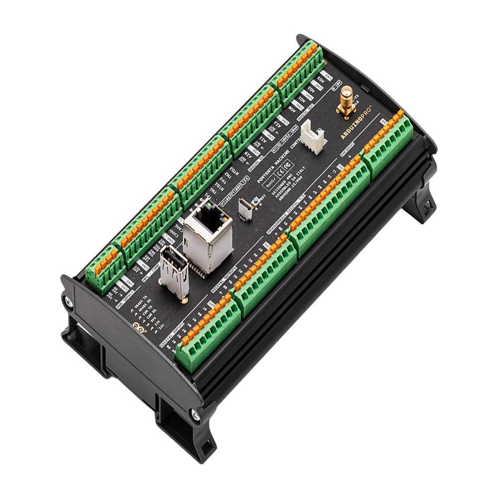 PORTENTA MACHINE CONTROL ,IDEAL PARA APLICACIONES EN LA INDUSTRIA 4.0 GRACIAS A SUS MÚLTIPLES PUERTOS DE COMUNICACIÓN Y UNA PROGRAMACIÓN FLEXIBLE EN ESTÁNDARES DE PLC O ARDUINO IDE-ARDUINO LLC-Bsai Seguridad & Controles