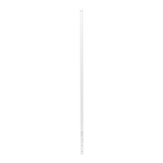 POSTE DE ESQUINA BLANCO DE ACERO GALV. DE 1.2M PARA CERCA ELECTRIFICADA CAL. 18 DE 1" DIAM. PARA 5 AISLADORES (NO INCLUIDOS).-Cercas Eléctricas-EPCOM INDUSTRIAL-Bsai Seguridad & Controles