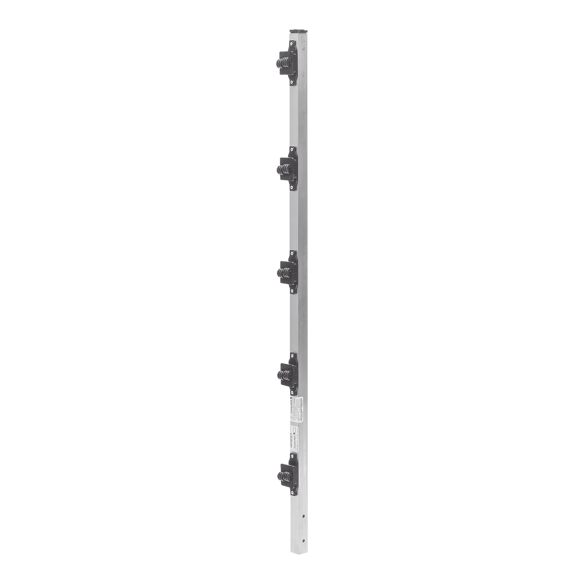 POSTE DE PASO DE 1M PARA CERCA ELECTRIFICADA DE PTR CUADRADO DE ALUMINIO DE 1" DE LADO CON 5 AISLADORES INSTALADOS.-Cercas Eléctricas-EPCOM INDUSTRIAL-Bsai Seguridad & Controles