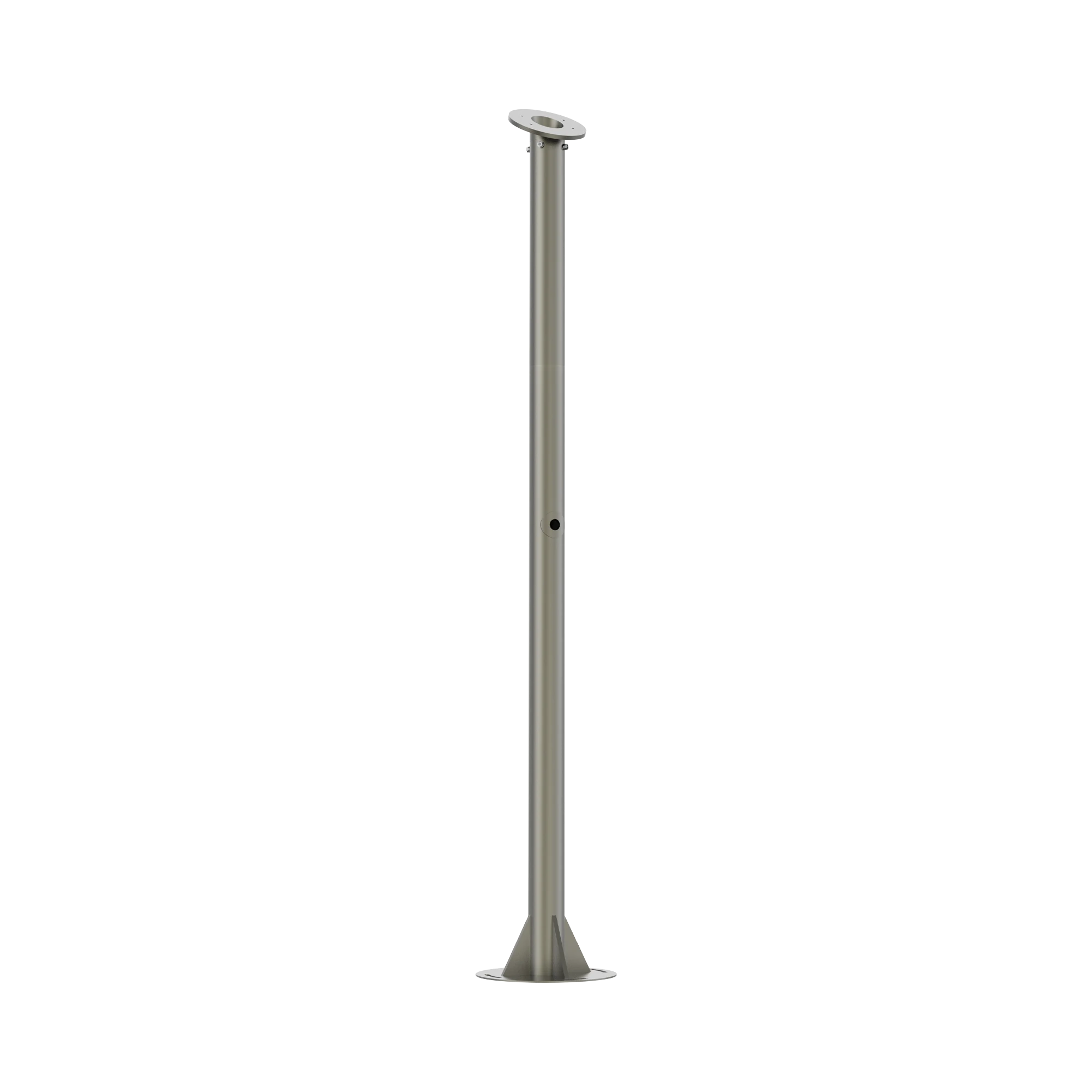 POSTE PARA CÁMARA ANPR / COMPATIBLE CON DS-TCG406-E / ALTURA DE 1.5 METROS / COLOR GRIS-Accesorios Generales-HIKVISION-Bsai Seguridad & Controles