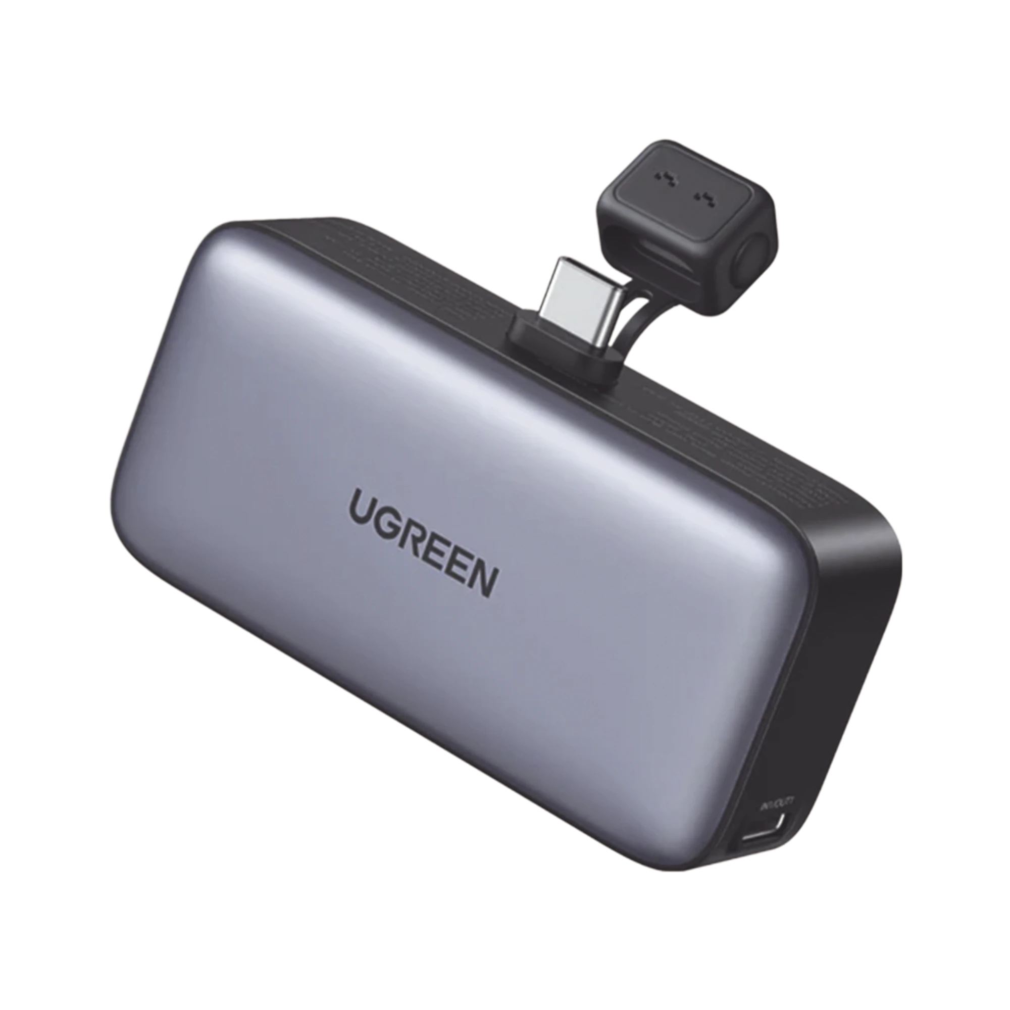 POWER BANK 5000MAH | CONECTOR USB-C INCORPORADO | 22.5W | CARGA RÁPIDA | SOPORTE INTEGRADO | PANTALLA LED | COMPACTO Y PORTATIL | COMPATIBLE CON IPHONE 16 15 IPAD PRO GALAXY PIXEL..-UGREEN-Bsai Seguridad & Controles