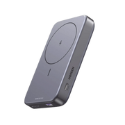 POWER BANK MAGSAFE DE 10000MAH NEXODE | 20W | 1 USB-C | 1 USB-A | CARGA RÁPIDA BIDIRECCIONAL | SOPORTA MODO STANDBY | SOPORTE PLEGABLE | ULTRA DELGADO | ULTRA LIGERO | COMPATIBLE CON IPHONE 15/14/13/12 | COLOR GRIS.-Accesorios Generales-UGREEN-Bsai Seguridad & Controles