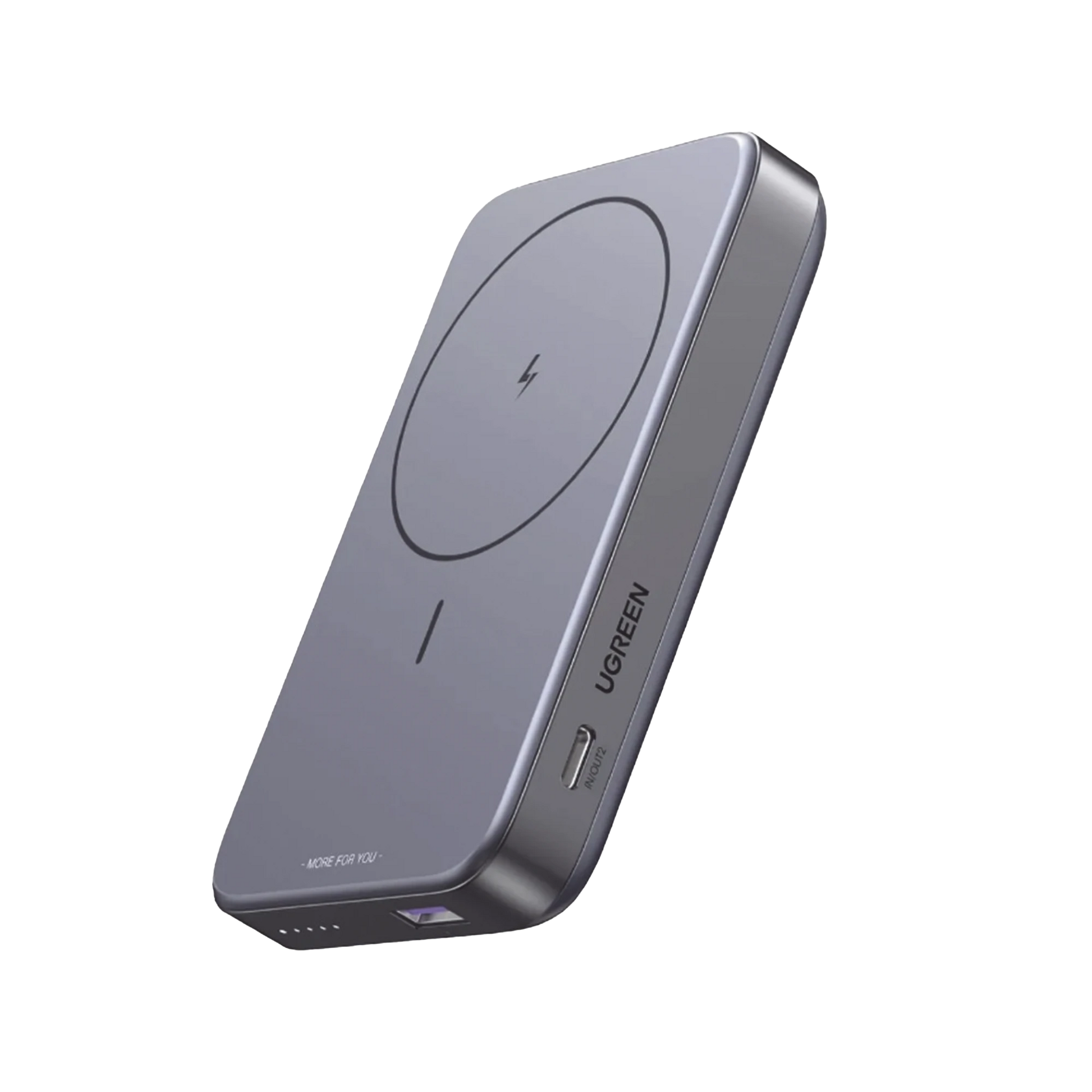 POWER BANK MAGSAFE DE 10000MAH NEXODE | 20W | 1 USB-C | 1 USB-A | CARGA RÁPIDA BIDIRECCIONAL | SOPORTA MODO STANDBY | SOPORTE PLEGABLE | ULTRA DELGADO | ULTRA LIGERO | COMPATIBLE CON IPHONE 15/14/13/12 | COLOR GRIS.-Accesorios Generales-UGREEN-Bsai Seguridad & Controles