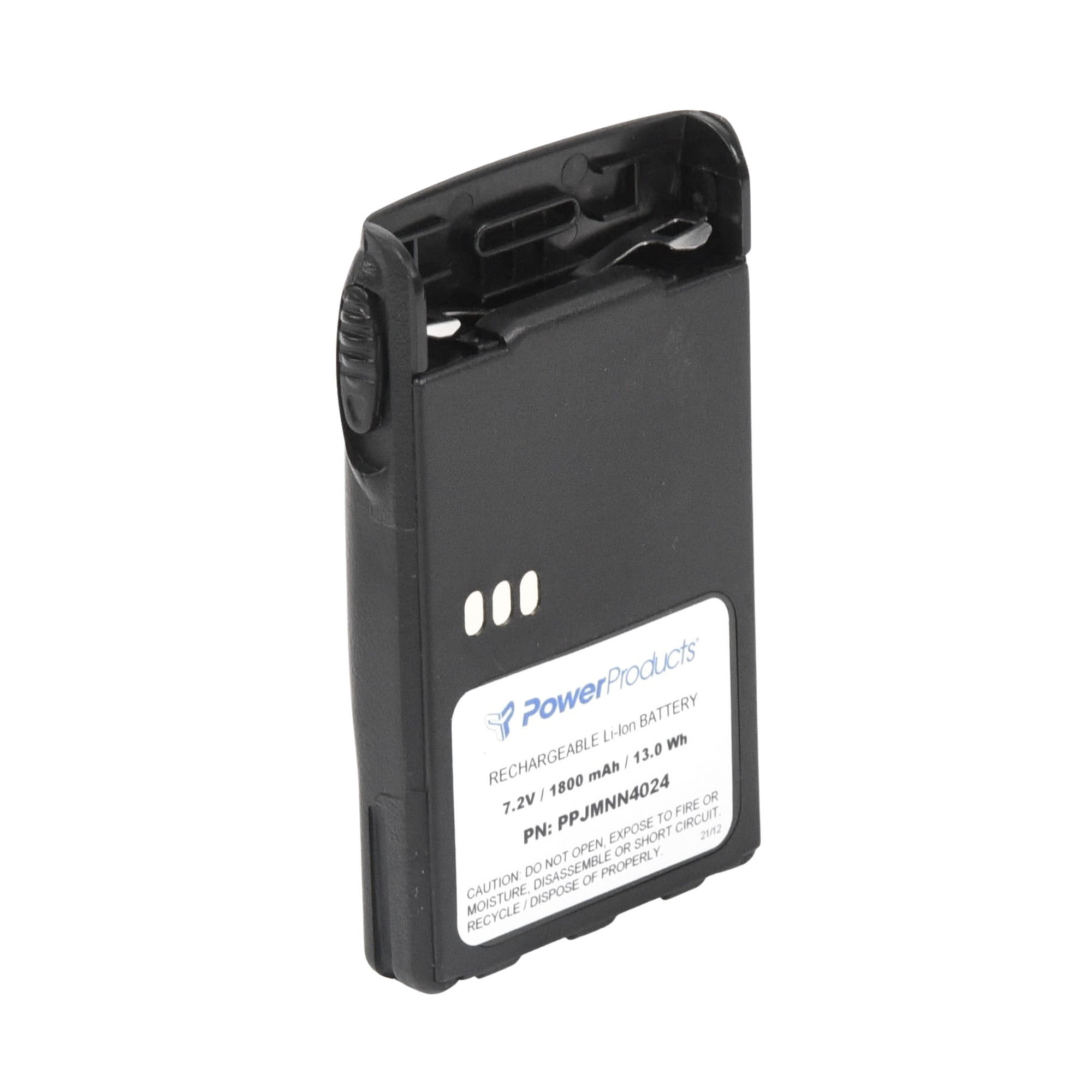 BATERÍA DE LI-ION, 1800 MAH. PARA RADIOS MOTOROLA PRO 5150 ELITE/ PRO7150 ELITE/ EX500/ 600
