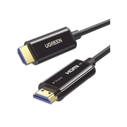 CABLE HDMI DE 10 METROS POR FIBRA ÓPTICA 8K@60HZ / FIBRA DE 4 NÚCLEOS + COBRE ESTAÑADO DE 7 NÚCLEOS / COMPATIBLE CON HDMI 2.1 / ALTA VELOCIDAD 18 GBPS / 3D / HDR / CAJA DE ALEACION ZINC / PREMIUM-Cables y Conectores-UGREEN-Bsai Seguridad & Controles