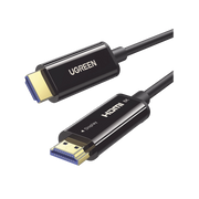 CABLE HDMI DE 30 METROS POR FIBRA ÓPTICA 8K@60HZ / FIBRA DE 4 NÚCLEOS + COBRE ESTAÑADO DE 7 NÚCLEOS / COMPATIBLE CON HDMI 2.1 / ALTA VELOCIDAD 18 GBPS / 3D / HDR / CAJA DE ALEACION ZINC / PREMIUM-Cables y Conectores-UGREEN-Bsai Seguridad & Controles