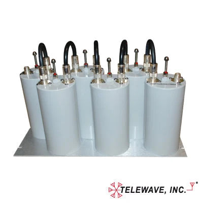 PRESELECTOR PASA-BANDA, 400-512 MHZ, 6 CAVIDADES DE 4 PULG.-DIAM., 4 MHZ ANCHO-BANDA, N HEMBRAS.-Filtros y Sistemas en RF-TELEWAVE, INC-Bsai Seguridad & Controles