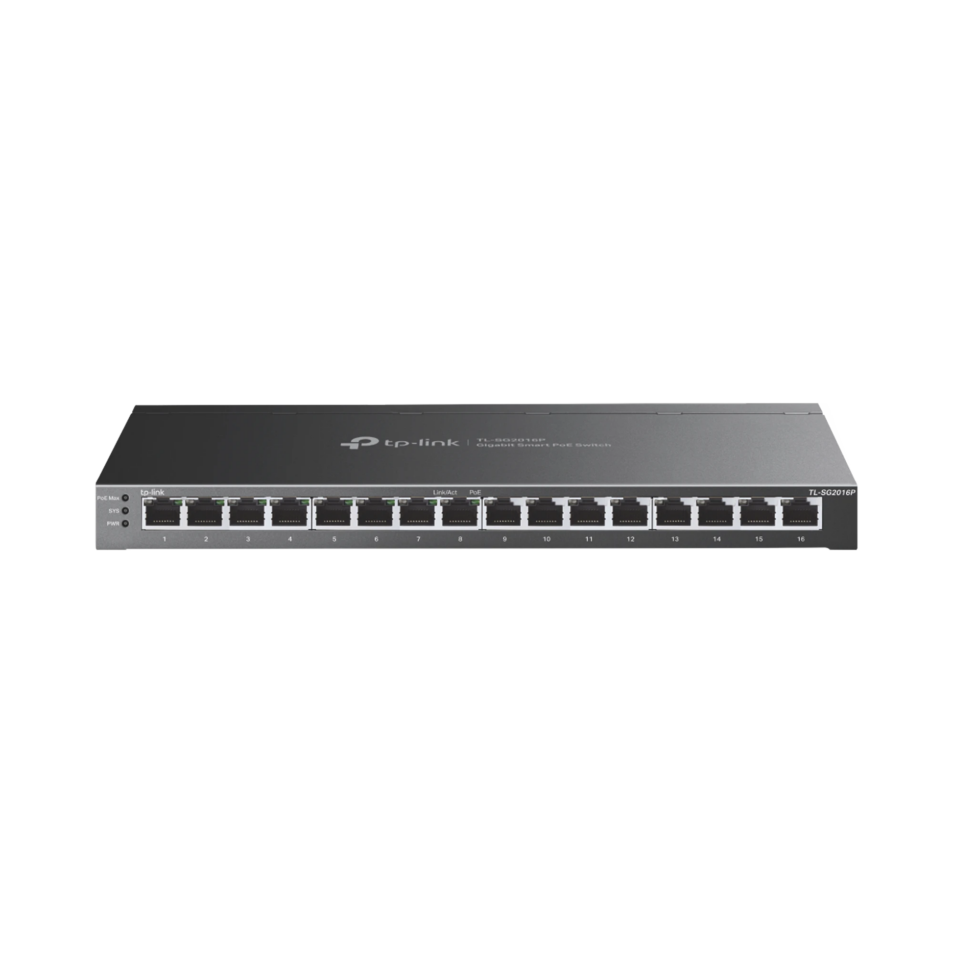 SWITCH OMADA SDN ADMINISTRABLE 16 PUERTOS 10/100/1000 MBPS / 8 PUERTOS POE INTELIGENTE AF/AT / ADMINISTRACIÓN CENTRALIZADA OMADA SDN / PRESUPUESTO POE 120W-Networking-TP-LINK-Bsai Seguridad & Controles