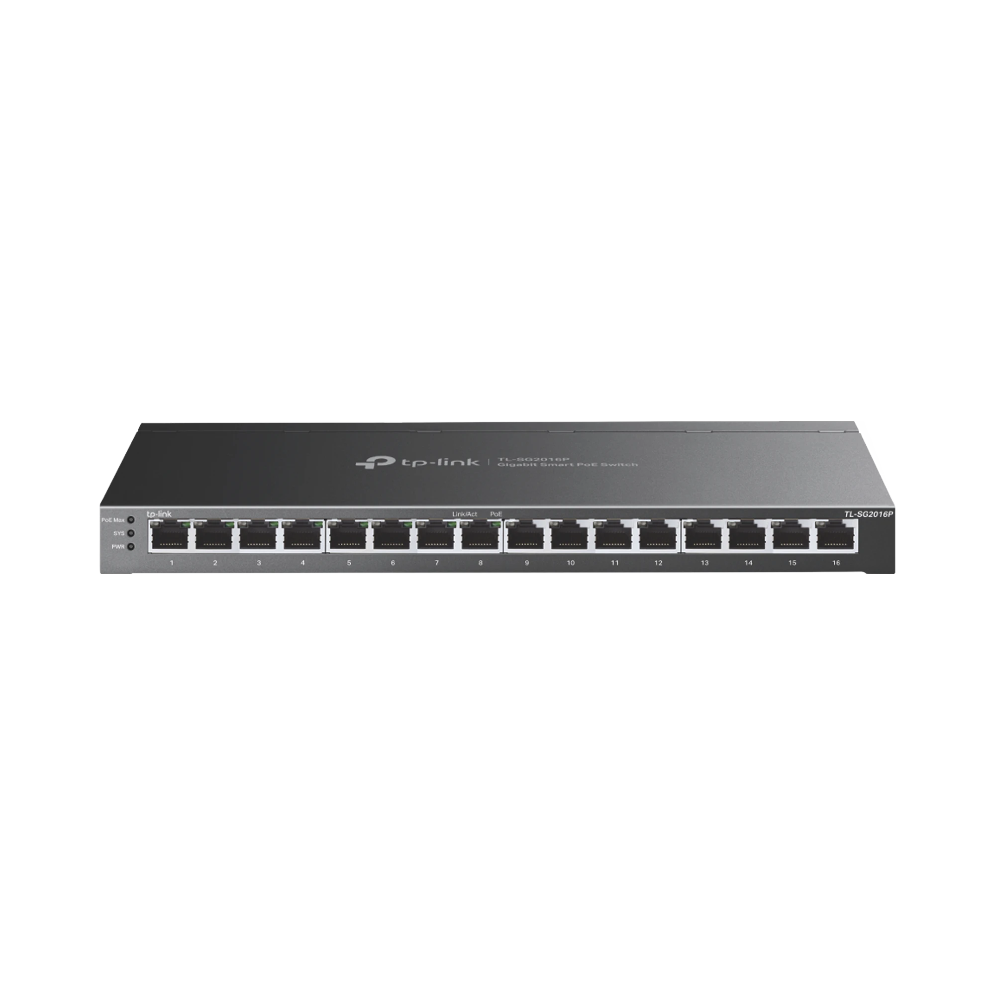 SWITCH OMADA SDN ADMINISTRABLE 16 PUERTOS 10/100/1000 MBPS / 8 PUERTOS POE INTELIGENTE AF/AT / ADMINISTRACIÓN CENTRALIZADA OMADA SDN / PRESUPUESTO POE 120W-Networking-TP-LINK-Bsai Seguridad & Controles