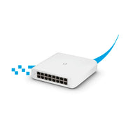 UBIQUITI USW-LITE-16-POE - SWITCH UNIFI LITE/ ADMINISTRABLE POE DE 16 PUERTOS 10/100/1000MBPS/ 8 PUERTOS 802.3AF&AT/ PRESUPUESTO POE 45W-Switches POE-UBIQUITI-Bsai Seguridad & Controles