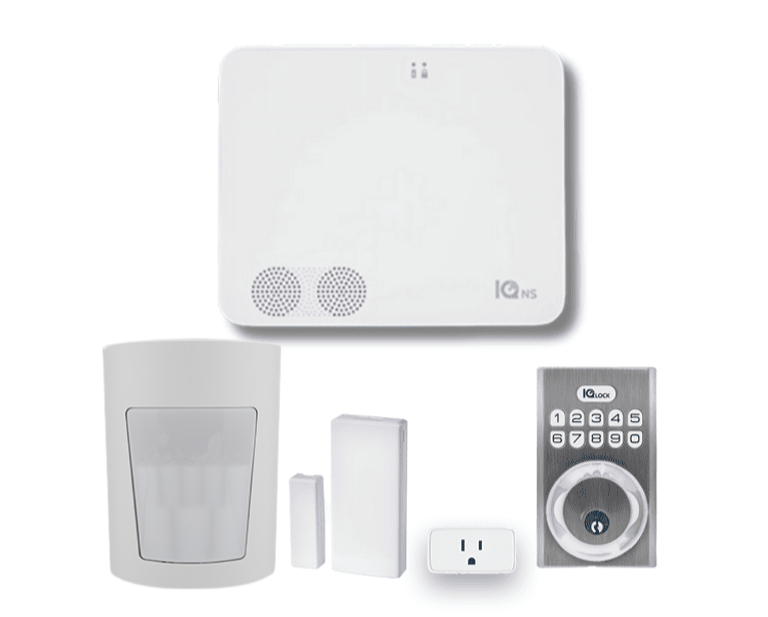 QOLSYS IQ4 NS POWER MANAGE AUTOMATION KIT - PAQUETE QUE CONTIENE SISTEMA IQ 4 NS POWER MANAGE, 1 SENSOR PIR INALÁMBRICO PG9914, 1 SENSOR MAGNÉTICO INALÁMBRICO PG9303, 1 ENCHUFE INTELIGENTE Y UNA CERRADURA POWER G #IQPM-Paquetes de Alarma-QOLSYS-Bsai Seguridad & Controles