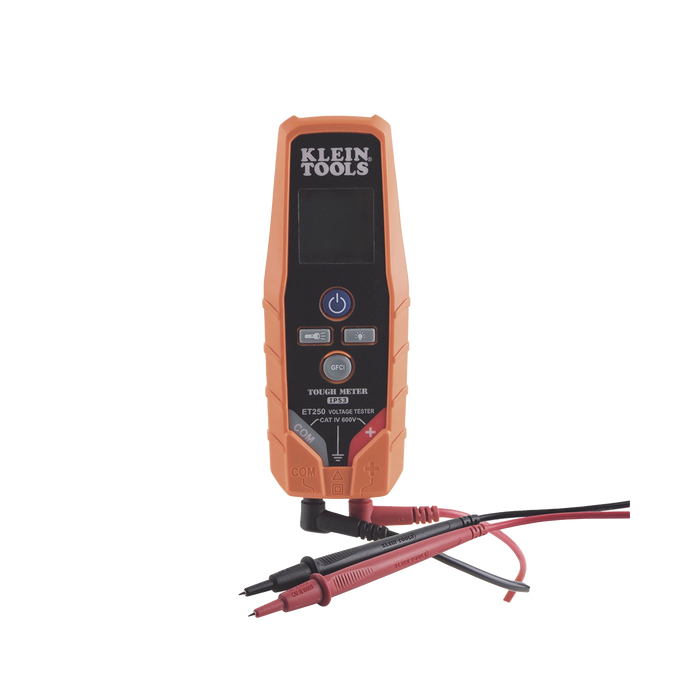 PROBADOR DE CONTINUIDAD/VOLTAJE CA/CC CAT IV 600 V-Ferreteria-KLEIN TOOLS-ET250-Bsai Seguridad & Controles