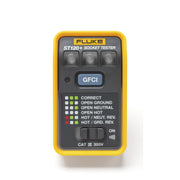 PROBADOR DE TOMACORRIENTE ELÉCTRICO ESTÁNDAR O GFCI CON SEÑAL ACÚSTICA, CON LEDS DE ALTO BRILLO Y GRÁFICO INCLUIDO PARA VERIFICAR RÁPIDA Y FÁCILMENTE EL CABLEADO-Herramientas-FLUKE-Bsai Seguridad & Controles