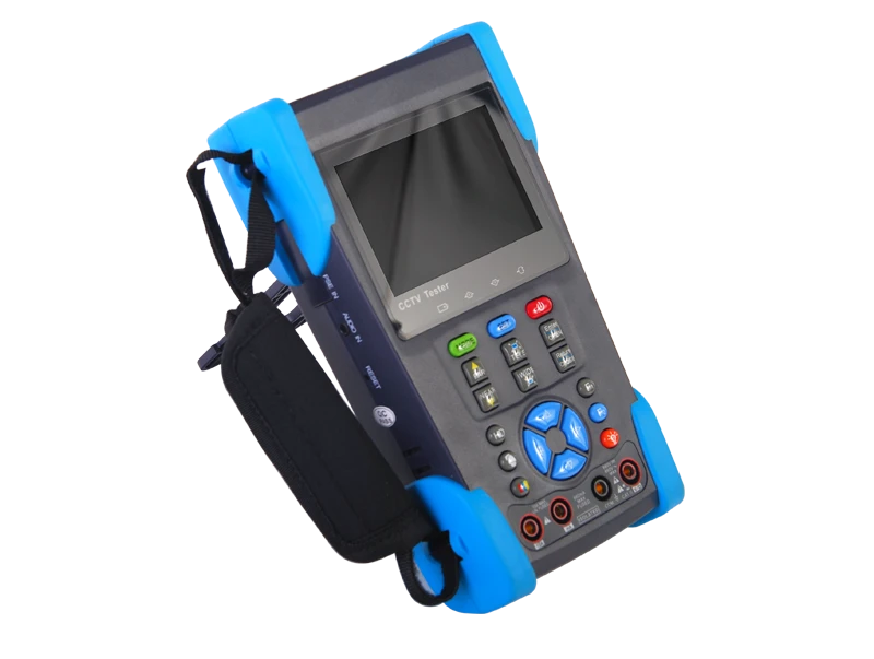 PROBADOR DE VIDEO CON PANTALLA LCD DE 3.5" PARA HD-TVI (TURBOHD) CON MULTÍMETRO DIGITAL, CONTROL PTZ-Probadores de video-EPCOM-Bsai Seguridad & Controles