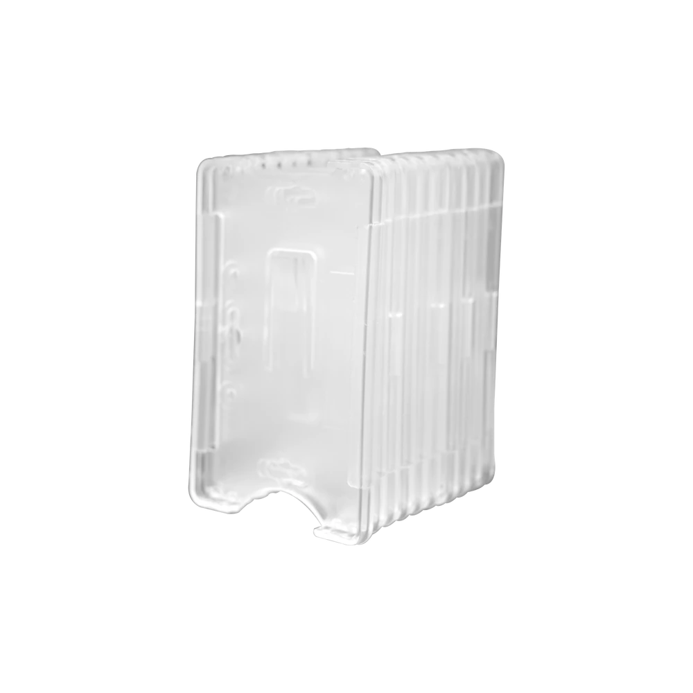 PORTA TARJETA DE PLASTICO ABS / TRANSPARENTE / COMPATIBLE CON TARJETAS ACCESSCARDEPC / PROCARDX-Cerraduras Digitales-ACCESSPRO-Bsai Seguridad & Controles