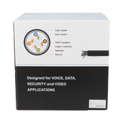 BOBINA DE CABLE UTP 305 M, CAT6 CON DOBLE FORRO, PARA EXTERIOR, CLIMAS EXTREMOS, COLOR NEGRO-Cable-LINKEDPRO BY EPCOM-Bsai Seguridad & Controles